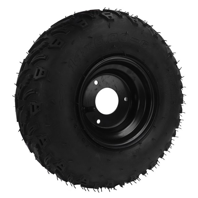 All Terrain Tire, 14X5.00-6 ATV Tire Puncture Proof Wearproof for Cart