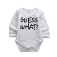 thumbnail image 1 of Faithtur Unisex One Piece Garment Round Neck Letter Stamp Breathable Jumpsuit, 1 of 7