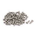 thumbnail image 1 of Unique Bargains M5 x 15 mm Vis de Machine à Tête Ronde en Acier Inoxydable 304 à Raccords Phillips Boulon 50 Pcs, 1 of 1