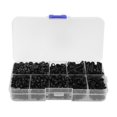 thumbnail image 1 of ANGGREK Vis Nylon, M3 Vis Écrou Rondelle Assortiment Kit Accessoires Industriels Kit pour DIY Mechanics, 1 of 8