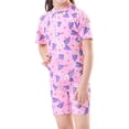 thumbnail image 4 of Girls Rash Guard Bathing Suits Hawaiian Ruffle Sun Protection Long Sleeve Toddler Bathing Suit XXXXXL Girl Fashion, 4 of 9