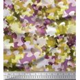 thumbnail image 1 of Soimoi Moss Georgette Fabric Two Tone Camouflage Decor Fabric Printed Yard 42 Inch Wide, 1 of 3