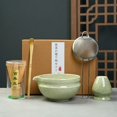 thumbnail image 4 of Classic Kitchen Accessories, Premium Matcha Tea Set with Whisk Ceramic Bowl Holder Matcha Making Kit for Traditional Japanese Tea Ideal Matcha Set for Beginners And, 4 of 7