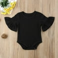 thumbnail image 1 of Newborn Infant Baby Girl Cute Trait Tight Warm Romper Jumpsuit, 1 of 4