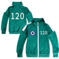 thumbnail image 2 of Squid Game 2 Player Cosplay Costume Tracksuit Complete Clothing Set, 2 of 5