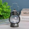 thumbnail image 3 of tredstone Lanterne Lampe à Huile LED Table Porche Cabane Lumière Bronze Argent, 3 of 8