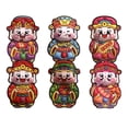 thumbnail image 1 of Penkiiy Enveloppes Rouges Chinoises pour le Nouvel An Serpent 2025, Argent Porte-Bonheur de Poche Rouge Cadeaux Hongbao pour le Nouvel An Lunaire, Anniversaire, Mariage, Design Mignon et Adorable - 6 Pcs, 1 of 9