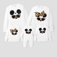 thumbnail image 1 of Disney Family Matching Long Sleeve Outfits, White Top for Men L, 1 of 6