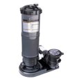 thumbnail image 1 of Swimline Cartridge Filter System 70 Sq Ft Sure Flo AG Pool with Pump and Cover, 1 of 8