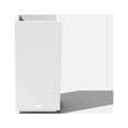 thumbnail image 1 of Veradek Block Series Pedestal Tall Plastic Planter - White, 1 of 12