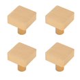 thumbnail image 1 of Era Square Knob 4-Pack Brushed Gold, 1 of 7
