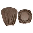 thumbnail image 3 of Rotating Chair Protector Office Chair Cover Protective Computer Desk Chair Cover coffee, 3 of 8