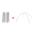 thumbnail image 2 of Yeacher Tent Rod Glass Fiber Replacement Tent Pole Kit, 2 of 7