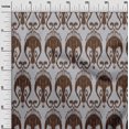 thumbnail image 2 of oneOone Georgette Viscose Fabric Swirl Ikat Fabric Prints By Yard 42 Inch Wide, 2 of 4