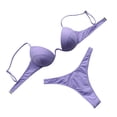 thumbnail image 2 of Neinkie Women's Sexy Bathing Suits Spaghetti Strap Bikini Set Underwire Swimsuit, 2 of 7