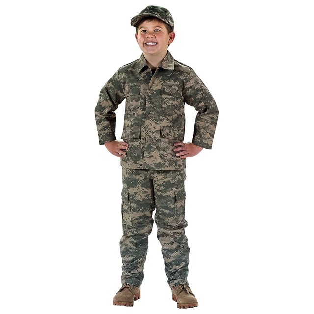 Rothco Pantalons BDU Camouflage Numérique pour Enfants - Petit