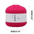 thumbnail image 2 of Yarn for Crocheting Lace Thread Diy Woven Mercerized Baby Fine Thread Crochet Yarn Crochet Yarn for Crocheting, 2 of 3