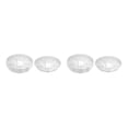 thumbnail image 2 of relayinert 5 Pack Plant Saucer Clear Plastic Round Tray Planter for Indoors & Outdoors Transparent 10 Inch 2Set, 2 of 6