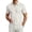 White, variant on DGMIOCS Mens Short Sleeve Polo Cotton Classic Collar Vacation Black XXL