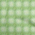 thumbnail image 1 of oneOone Rayon Light Green Fabric Leaves Craft Projects Decor Fabric Printed By The Yard 56 Inch Wide, 1 of 5