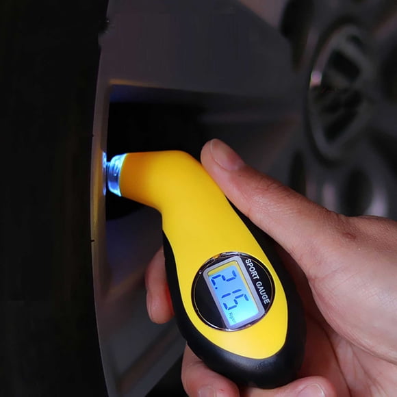 Dvkptbk Tire Pressure Gauge Digital Tire Pressure Gauge for Automobiles Tire Pressure Detector for Automobiles,High Precision On-Board Tire Pressure Monitor Diagnostic Tools