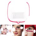 thumbnail image 4 of Neinkie Double Eyelid Clip Long Lasting Smooth Mini Lightweight Delicate Cosmetics Accessory Plastic Double Eyelid Exerciser Glasses for Girl, 4 of 8