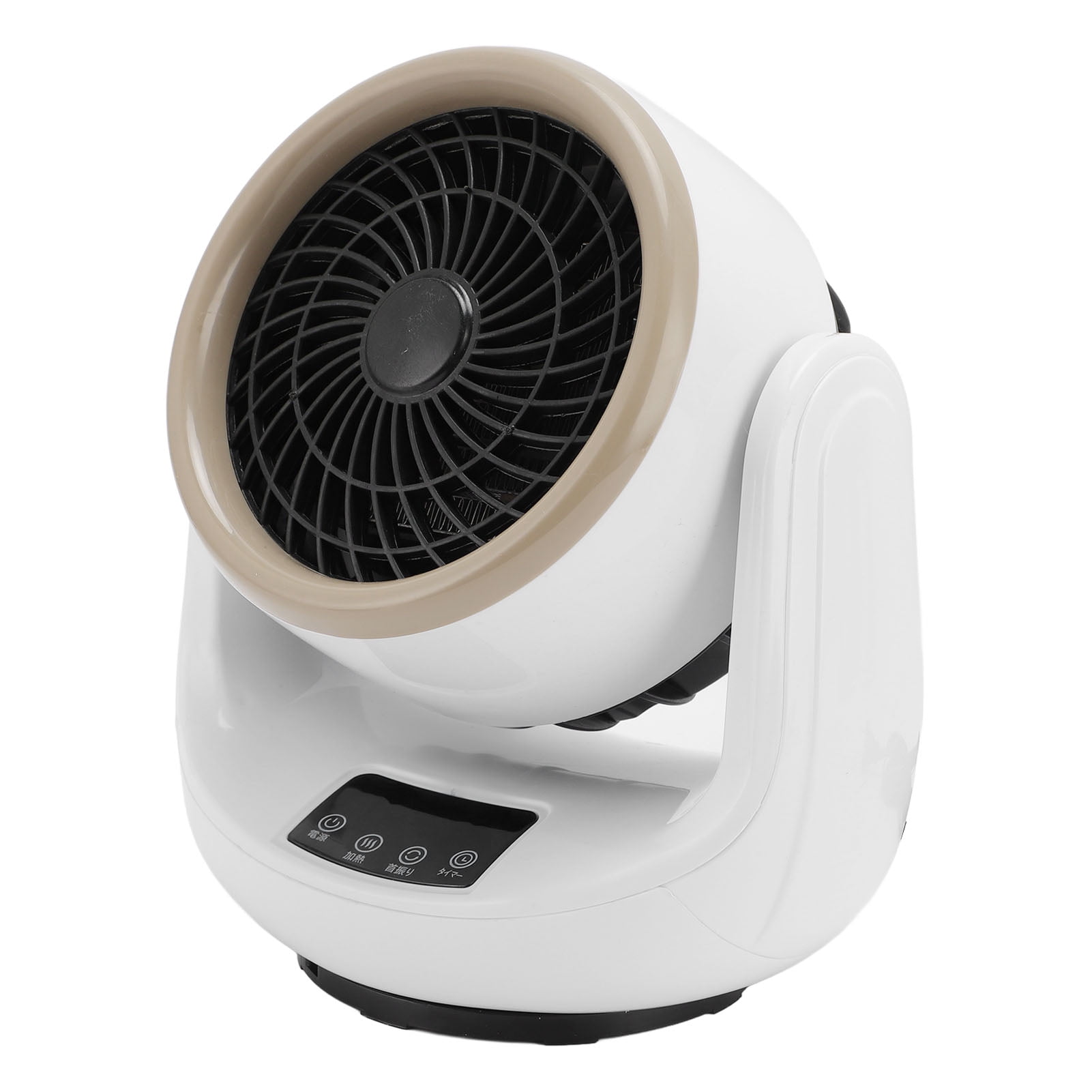 Desktop Heater Fan Combo, Space Heater Timing 2 in 1  for Bedroom