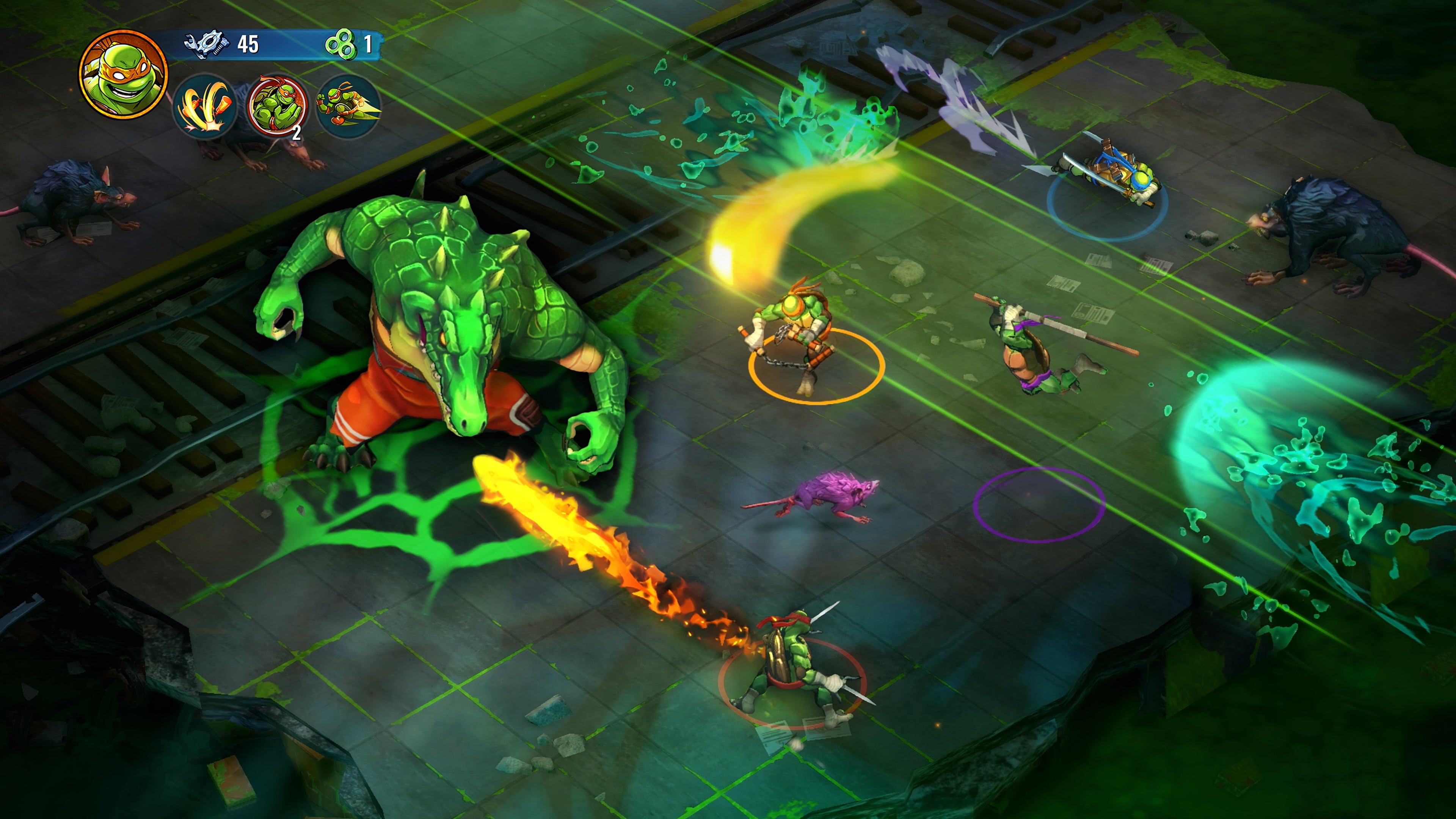Jeu vidéo Teenage Mutant Ninja Turtles: Splintered Fate Deluxe Edition pour (Nintendo Switch)