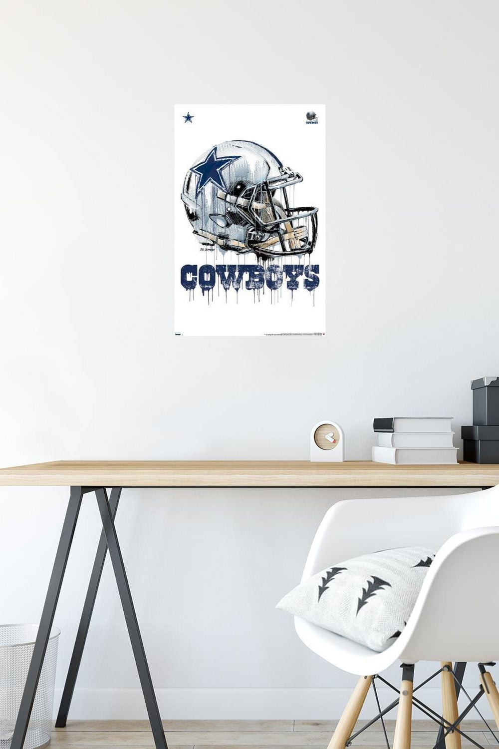 NFL Dallas Cowboys - Drip Helmet 20 Wall Poster