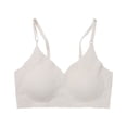 thumbnail image 4 of Kcodviy Seamless Girls' Bra Beautiful Bras for Plus Size Women Back Gathers Comfortable Ladies No Wire Bra without Rims, 4 of 4