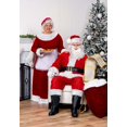 thumbnail image 3 of Women's Plus Size Deluxe Mrs Claus Costume, 3 of 5