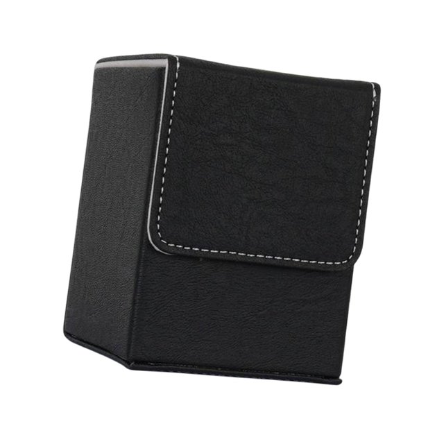HILABEE Card Carrying Organiser Case Holder Organizer Sports Card Storage Boxes for Kids Black