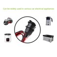 thumbnail image 3 of Car Cigarette- Lighter Socket 1 M 14 AWG Cigarette- Lighter Connection Cable 12 V / 24 V DC Cigarette- Lighter Adapter, 3 of 4