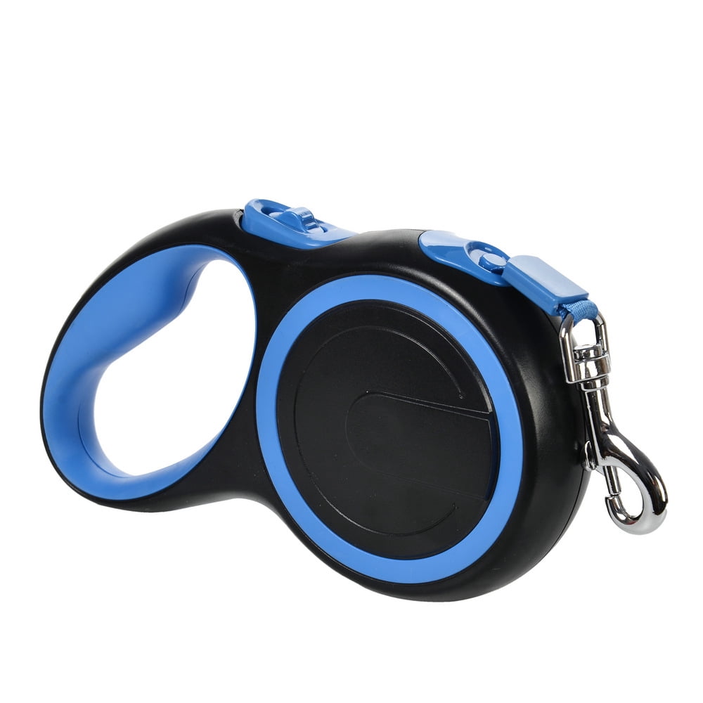 8M Retractable Dog Leash, Retractable Dog Leash for Large Dogs, Retractable Dog Leash, Automatic Training Leash for Dogs up to 110 lbs/50 kg, Blue