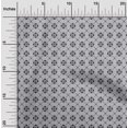 thumbnail image 1 of oneOone Cotton Flex Fabric Geometric Ikat Printed Fabric 1 Yard 40 Inch Wide, 1 of 4