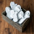thumbnail image 3 of Wedding Star 4474-08 Sandales de Plage Blanches Xo Embossées, Petites, 3 of 5