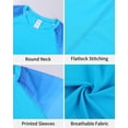 thumbnail image 3 of Charmo Chandails de Bain Dégradés à Manches Courtes pour Hommes Séchage Rapide UPF 50+ Protection Solaire Rash Guards Course Randonnée Natation Hauts, 3 of 9