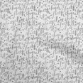 thumbnail image 1 of oneOone Silk Tabby Gray Fabric Text Sewing Craft Projects Fabric Prints By Yard 42 Inch Wide, 1 of 5