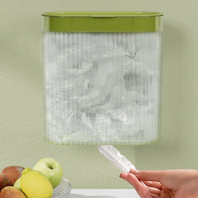 Suncoda, Organization and Storage Kitchen Wall Mounted Large Capacity Disposable Refrigerator Food Preservation Bag Storage Box Kitchen Preservation Film Cover Storage Box