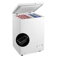 thumbnail image 1 of Costway 3.5 Cubic Feet Chest Freezer w/Removable Storage Basket Deep Freezer, 1 of 10