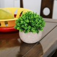 thumbnail image 4 of Artificial Plant Potted Lifelike Round Fake Greenery Plant Faux Plant Decoration, 4 of 10
