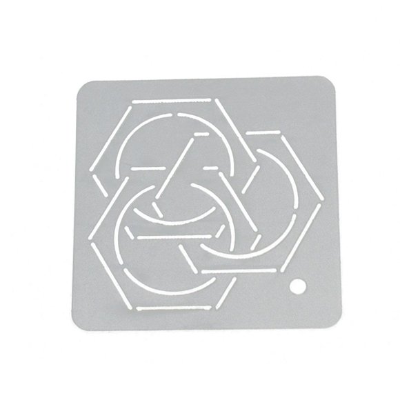 Langgg Patchwork Tools Presser Lines Template Acrylic Embroider Template Tools