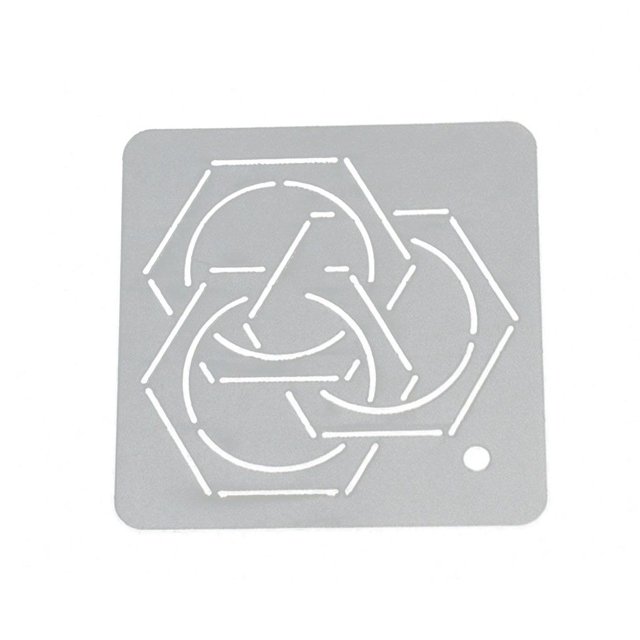 Langgg Patchwork Tools Presser Lines Template Acrylic Embroider Template Tools