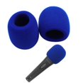thumbnail image 2 of Xuanheng Paire de Housses de Microphone Audio Éponge Vent Bleu, 2 of 8