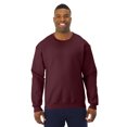 thumbnail image 1 of Jerzees Mens NuBlend Super Sweats Crew Sweatshirt, L, Maroon, 1 of 7