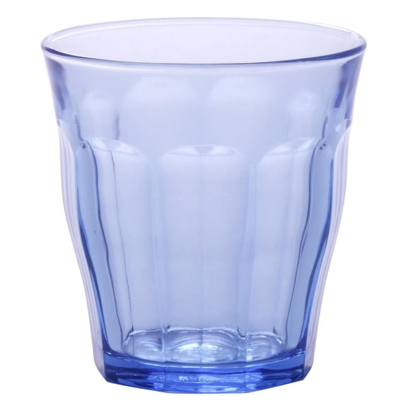 Duralex Picardie Marine Blue Glass Tumbler, 250 ml Set of 4