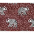 thumbnail image 4 of oneOone Cotton Flex Fabric Elephant Block Decor Fabric Printed BTY 40 Inch Wide, 4 of 4