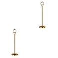 thumbnail image 1 of Baohd Contemporary Table Number Holder Photo Stand for Trendy Hotel Settings Gold 20cm 2Set, 1 of 6