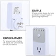 thumbnail image 3 of Luxshiny 1-10 Hour Timer Outlet Countdown Socket Digital Timer Plug Auto Shut Off Power Saving Socket Us Plug, 3 of 8