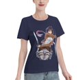 thumbnail image 2 of T-Shirt Basique à Manches Courtes pour Femmes Attaque Mikasa Ackerman Géant, 2 of 6